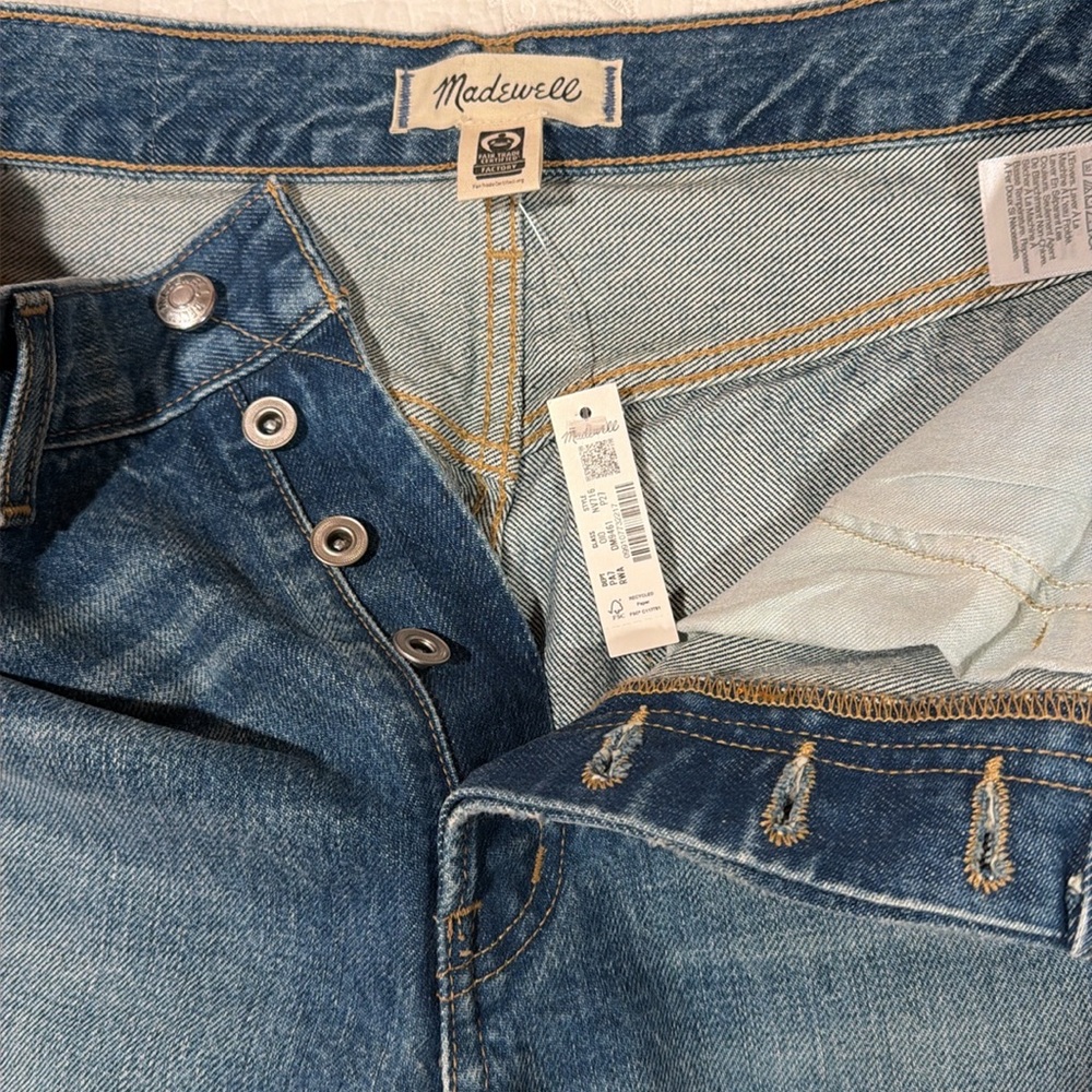 Madewell petite low slung baggy jeans - Picture 5 of 9
